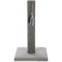 SmartyKat, Simply Scratch Carpet Cat Scratch Post with Toy, Interactive Cat Scratching Post, Vertical Scratcher, Natural (9133)