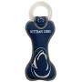 Pets First NCAA Penn State Nittany Lions College Dental Tough Dog TUG Bone Toy with Built-in Squeaker Attached to a Safe Rubber Teething Toothbrush PET Toy, Team Color, 14 x 5 (PA-3310)