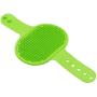 N/A Pet Grooming Set for Dogs & Cats ¨C Includes Massage Brush Bath Comb, Nail Clippers, and Nail File, Green 3-in-1 Pet Care Set