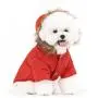PetBoBo Cat Dog Doggie Down Jacket Hoodie Coat Pet Clothes Warm Clothing for Small Dogs Winter Red M