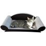 TOUCH-LOVFIN Cat Scratcher Cardboard,Cactus Cat Scratch Lounge & Cat Scratching Pad with Durable Corrugated Bed for Cats