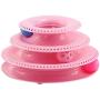 Pet Cat Turntable Interactive Toys Pet Intellectual Track Tower Funny Cat Toy Plate Funny Intelligent Toys for Small Cat Kitten, 1PC