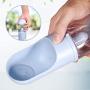 Zomma Dog Water Bottle with Filter, Leakproof Dog Water Dispenser with Drinking Bowl, Food Grade Material, Lightweight Portable Pet Water Bottle for Walking, Hiking, Travel, Easy to Carry, BPA Free
