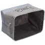 Durable Canvas Dog Toy Basket with Handle, Toy Dog Storage, Doggie Toy bin - Perfect for Carry Small Dog Puppy Toys, Blankets, chew Toy, leashes and Stuff - GrayBlue Durable Canvas Dog Toy Basket with Handle, Toy Dog Storage, Doggie Toy bin - Perfect for Carry Small Dog Puppy Toys, Blankets, chew Toy, leashes and Stuff - GrayBlue
