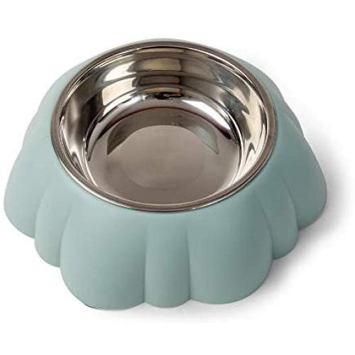 Stainless Steel Dog Bowl, Cat Bowls and Pet Bowls, Non-Slip, Anti-Rollover and Rust Resistant Feeding Bowls for Food and Water of Puppies or Kittens