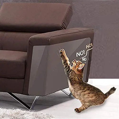Anti Cat Scratching Deterrent Tape, Scratch Protection Tapes for Pet, Clear Double Sided Training Tape, How to Love Your Pet by Protect Your Upholstered Furniture is the Best choice(Pins free)(8 Pack) Anti Cat Scratching Deterrent Tape, Scratch Protection Tapes for Pet, Clear Double Sided Training Tape, How to Love Your Pet by Protect Your Upholstered Furniture is the Best choice(Pins free)(8 Pack)