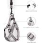 SINCHER Dog Harness No Pull,and Pet Leash Set for -Small, Medium, Large Dogs-Adjustable Soft Comfort, Training Traction Rope,Dog Training Whistle, and Ball Safety and Easy Control Front.