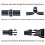 Hikiko Dog Harness No Pull Dog Harness+Dog Collar Adjustable Outdoor Metal D Buckle Easy to Control Reflective Oxford Vest for Medium and Large Dogs Hikiko Dog Harness No Pull Dog Harness+Dog Collar Adjustable Outdoor Metal D Buckle Easy to Control Reflective Oxford Vest for Medium and Large Dogs