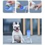 Dog Water Bottle, Pet Water Dispenser Leak Proof Portable Dog Travel Water Bottle with Food Container for Puppy,Walking, Hiking, Food Grade Plastic Pet Water Bottle, Cats Feeding & Watering Supplies