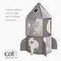 Catit Vesper Rocket Cat Tower, Grey, 42002 Catit Vesper Rocket Cat Tower, Grey, 42002