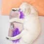 Lepawit Dog Plush Toy Heartbeat Toy Puppy Behavioral Training Aid Toy for Anxiety Relief, Newborn Puppies Sleep Aid Separation Anxiety, Cute Unicorn Accompany Plush Toy for Dogs