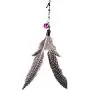 Funny Kitten Play Long Teaser Cat Wand Interactive Fun Toy with Pet Feather Funny Kitten Play Long Teaser Cat Wand Interactive Fun Toy with Pet Feather