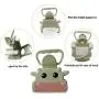 COLMO Poop Scooper for Dogs, Dog Pooper Scooper with Bag Dispenser, Portable Pooper Scooper for Large Dogs One-handed Operation Lsolate the Taste, with Poop Bags 8 pcs COLMO Poop Scooper for Dogs, Dog Pooper Scooper with Bag Dispenser, Portable Pooper Scooper for Large Dogs One-handed Operation Lsolate the Taste, with Poop Bags 8 pcs