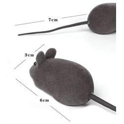 Jia Xing Pet Toy Simulation Mouse Sound Toy pet cat Toy Mouse Dog Toy Funny cat Plush Toy pet Supplies. Dog Toys for Medium Dogs