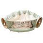 WSXG Cat Tunnel, Cat Play Tunnel, 2 in 1 Cat Tube Toy with Scratching Ball Mate House Can Play Or Rest Suitable for Pets Under 15Kg / 33Lbs