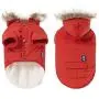 PetBoBo Cat Dog Doggie Down Jacket Hoodie Coat Pet Clothes Warm Clothing for Small Dogs Winter Red M