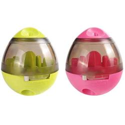 Charmgle Cat Dog Feeder Pet Dog Food Ball Toy Feeding Toy for Dogs Leaking Food Tumbler