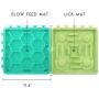 WSpring Dog Lick Pad, Dog Bathing Distraction & Slow Feeder Dog Mat, Dog Puzzle Toys (4 PCs)