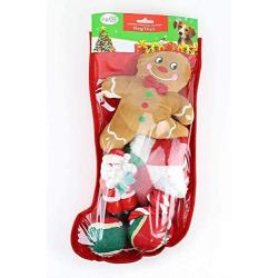 Midlee Toy Filled Christmas Dog Stocking Gift Set