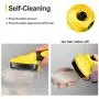 TwoEar Dog Self Cleaning Slicker Brush for Hair Grooming, Removes Loose Tangled Undercoat and Mats Gently, Easy Shedding for Small Medium and Large Dog Pet and Cat with Short and Long Hair