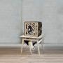 Cardboard Cat House for Indoor - Decorative Cat Hideaway Box Playhouse Toy Pet Lounge Made of Recyclable Cardboard