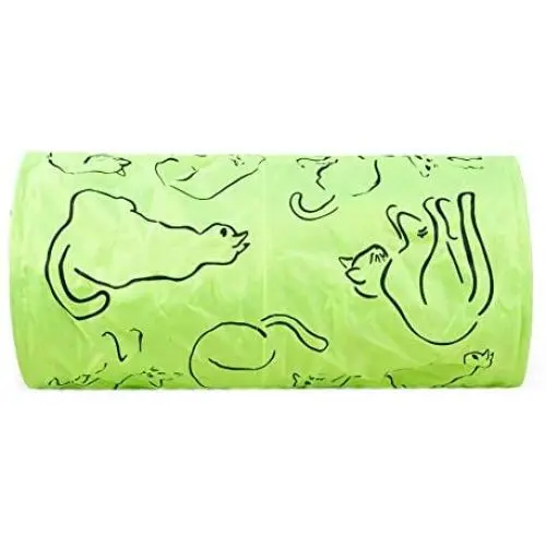 ocijf179 Cat Tunnel Folding Hanging Ball Interactive Toy Kitten Training Pet Supplies - Green ocijf179 Cat Tunnel Folding Hanging Ball Interactive Toy Kitten Training Pet Supplies - Green