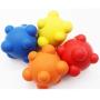XIHONGSHIR Dog Toys Balls, High Bounce Rubber Dog Balls, Irregular Sphere, Environmental Soft Rubber Non Toxic, Teeth Cleaning (Blue),Blue,7cm