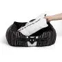 Nightmare Before Christmas Jack Skellington Bolstered Corded Cuddler Dog/Cat Bed with Removable Toy Bat, Machine Washable