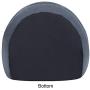 Super Cushioned Cat Igloo Bed Novelty Half-Covered Pet Snuggery Hut for Cats and Small Dogs Washable Indoor Cat Puppy Sleeping Cattery Beds with Dangling Ball Anti-Slip Bottom