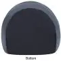 Super Cushioned Cat Igloo Bed Novelty Half-Covered Pet Snuggery Hut for Cats and Small Dogs Washable Indoor Cat Puppy Sleeping Cattery Beds with Dangling Ball Anti-Slip Bottom