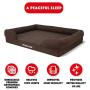 The Dog’s Bed Orthopedic Dog Bed, Waterproof, Premium Memory Foam S-XXL, Dog Pain Relief for Arthritis, Hip & Elbow Dysplasia, Post Surgery, Lameness, Senior Supportive, Calming Bed, Washable Cover