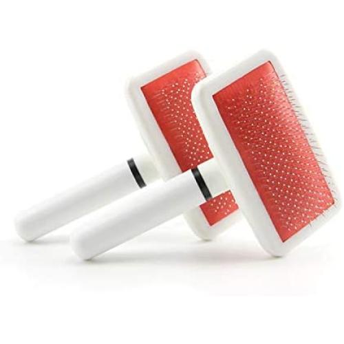 Square Steel Needle pet Comb 1PC - Pet Nail File 2PCS - Cat Toy Pet Rattan Ball 1PC - Pet Shiny Fluffy Ball 1PC - Pet high Elastic Wool Ball 2PCS - Color randomised