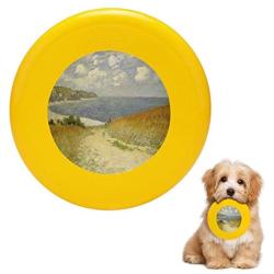 Pet Frisbee Flying Disc Dog Toy - Multifunction Path in The Wheat at Pourville Claude Monet