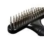 Flymoqi Dog Comb - Stainless Steel Deshedding and Dematting Undercoat Rake – for Dogs, Cats and Rabbits – Double Row of Teeth – Reduces Shedding, Removes Mattes and Tangles Flymoqi Dog Comb - Stainless Steel Deshedding and Dematting Undercoat Rake – for Dogs, Cats and Rabbits – Double Row of Teeth – Reduces Shedding, Removes Mattes and Tangles