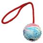 ljfjf Pet Molar Rod, Rubber Ball, Molar, Bite Resistant, Drawstring, Solid Bouncy Ball, Pet Toy 7cm (Color : -)