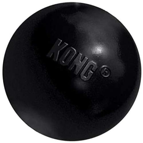 KONG - Extreme Ball - Durable Rubber Dog Toy for Power Chewers, Black - for Medium/Large Dogs