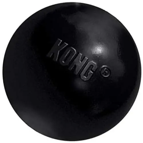 KONG - Extreme Ball - Durable Rubber Dog Toy for Power Chewers, Black - for Medium/Large Dogs KONG - Extreme Ball - Durable Rubber Dog Toy for Power Chewers, Black - for Medium/Large Dogs