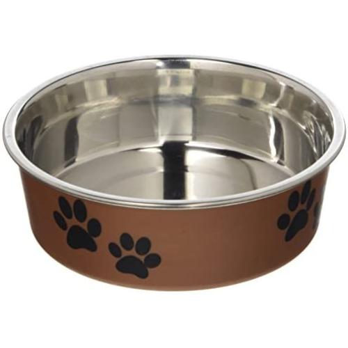 Loving Pets Metallic Bella Bowl, Small, Copper (7450)