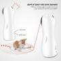 MASALING Cat Toy Laser Automatic, 2021 Newest Interactive Cat Laser Toy Placing Hign 5 Random Pattern Automatic On/Off，Interactive Laser Toy for Kitten ,USB Charging