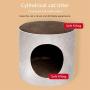 Cat Tree, Cat Tower, Cat Condo with Sisal Scratching Posts and Crown Plush Perch, Cat Bed Furniture, Kitten Activity Center, Pet Play House