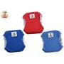 POOCH CARE Reusable Male Dog Diaper Wrap, Washable Belly Band for Male Dogs, 3 Pack (Haze Blue/Red/Cobalt Blue, XS)