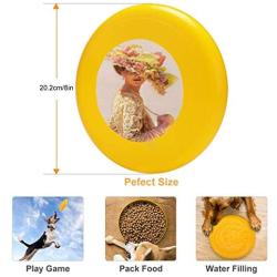 Pet Frisbee Flying Disc Dog Toy - Multifunction Lady Victoria Victorian Elegance Sue Halstenberg