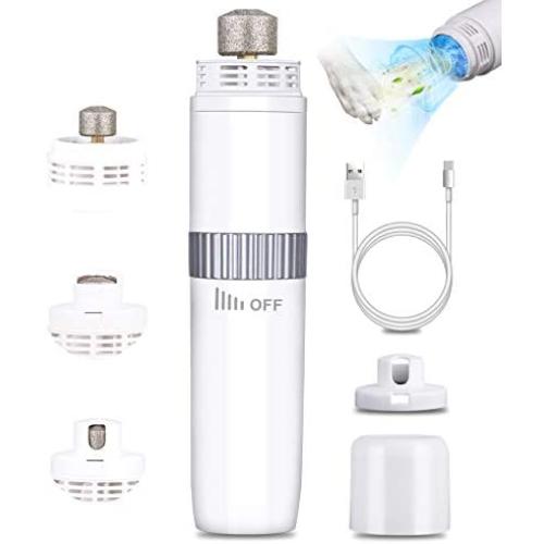 senyouth [Upgraded] Dog Nail Grinder, Dog Nail Trimmers with Nail Dust Collector, 20h Painless Grooming Stepless Speed Regulation Quiet Electric Dog Nail Clipper, for Large Medium Small Dogs and Cats