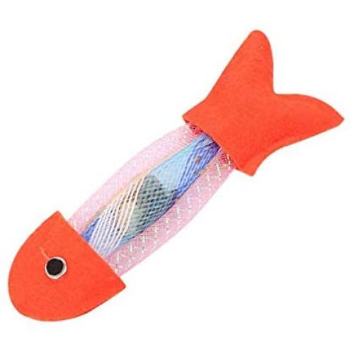 Cat Hose Spring Fish Interactive Cat Toys Puppy Kitten Playing Toys Pet Action Durable Pet Toy Accessories