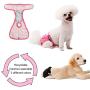 OCSOSO Washable Dog Diapers Premium Male & Female Dog Diapers Easywear Durable Doggie Diapers Machine Washable Solution for Pet Incontinence and Long Travels - 3 Pack Set (XL)