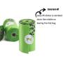 PET N PET Earth-Friendly 1080 Counts 60 Rolls Large Unscented Dog Waste Bags Doggie Bags Green Color
