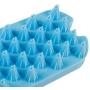 Dog & Cat Brush for Short to Medium Hair Non Metal Grooming and Deshedding Soft Silicone Brush Gently Removes Loose Hair