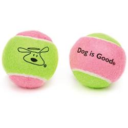 Dog is Good Tennis Balls for Dogs, 6-Packs