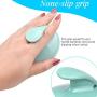 HQDeal Soft Silicone Washable Brush for Pets Shower and Massgae, Grooming Comb for Shedding Pets Hair Gently Remove Loose Fur for Small Animals with Short or Long Hair
