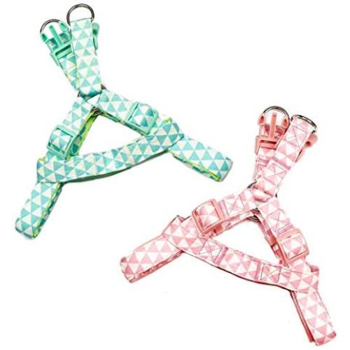 Hooray Paws - Dog Harness for Small Dogs Harness for Medium Dogs Puppy Harness for Medium Dog Training Harness for Large Dog Green Harness Pink Harness Dog Collar and Dog Leash Compatible Hooray Paws - Dog Harness for Small Dogs Harness for Medium Dogs Puppy Harness for Medium Dog Training Harness for Large Dog Green Harness Pink Harness Dog Collar and Dog Leash Compatible